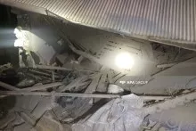 Bayram günü  faciə - Evdə qaz partladı, 3 nəfər yaralandı -FOTOLENT 