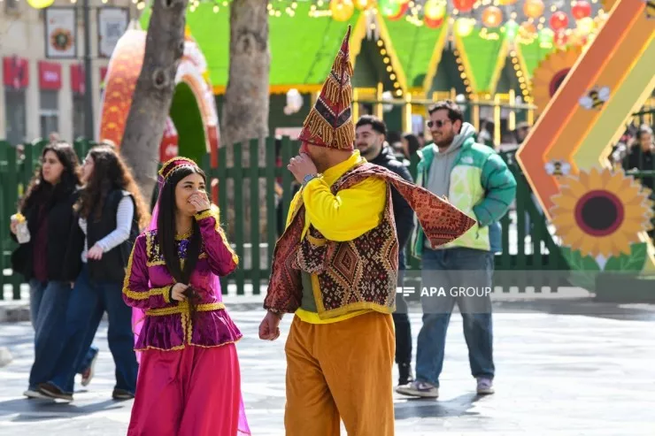 Azərbaycanda Novruz Bayramı qeyd edilir - FOTOLENT 