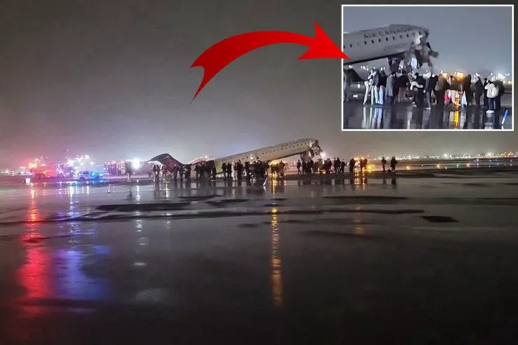 Sərnişin təyyarəsi yanğınsöndürən maşınla  toqquşdu: Ağır yaralılar  var -  YENİLƏNİB 