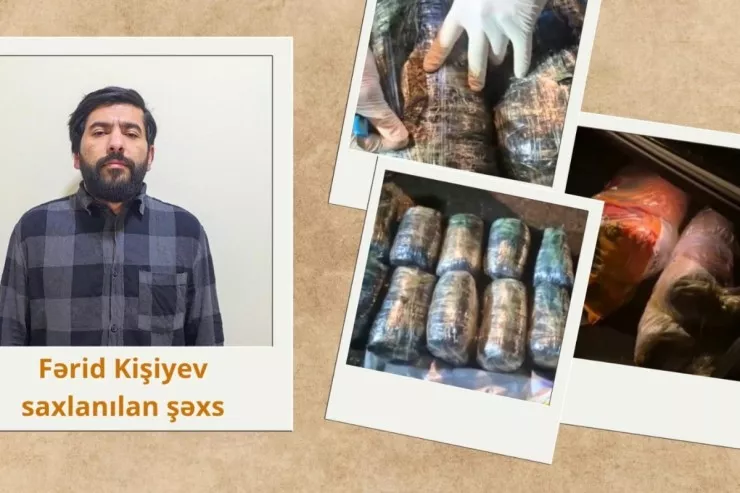 Lənkəran sakini 12 kilodan çox narkotiklə  saxlanıldı: Bakıya göndərəcəkdi 