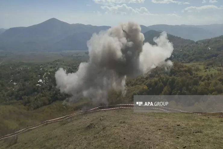 Ağdamda kəndli minaya düşdü  - YENİLƏNİB 