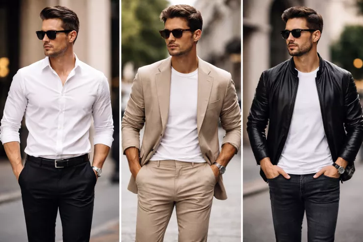 Kişilər üçün sadə, amma bahalı görünən kombinlər 