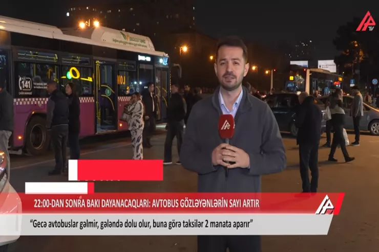 Bakıda avtobus dərdi,  axşamlar daha çətin olur -VİDEO 