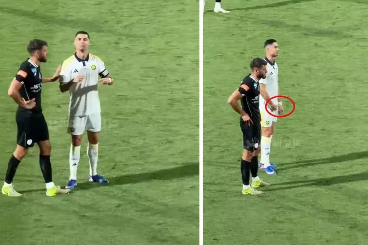 Ronaldodan "Messi" şüarlarına təhqir kimi  reaksiya 