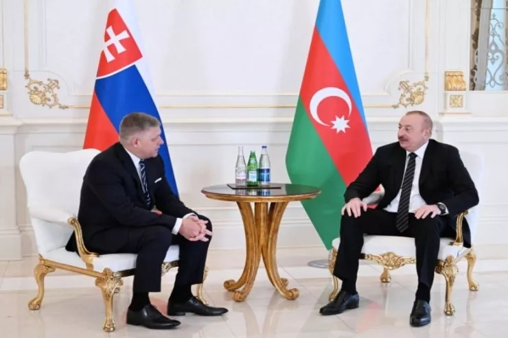 Prezident İlham Əliyev Slovakiya Baş nazirinə təşəkkür etdi-VİDEO 