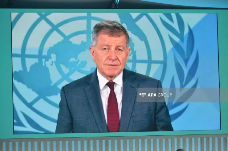 BMT Baş katibinin İcra Ofisinin nümayəndəsi, siyasət məsələləri üzrə Baş katib müavini Guy Ryder