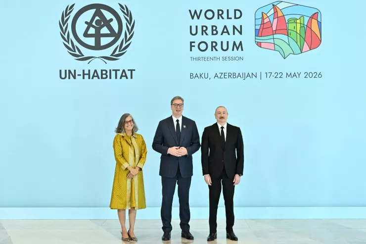 Bakıda WUF13-ün  açılış mərasimi, Prezident iştirak edir - VİDEO  - YENİLƏNİB 