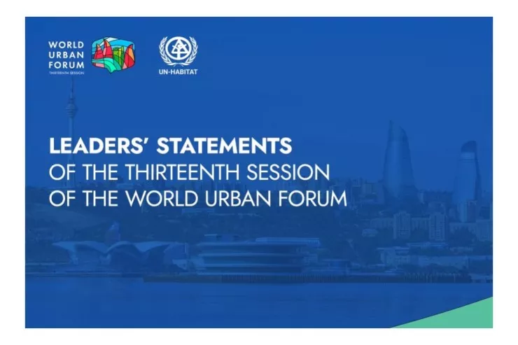 WUF13 çərçivəsində keçirilən Liderlər sessiyası  başa çatdı