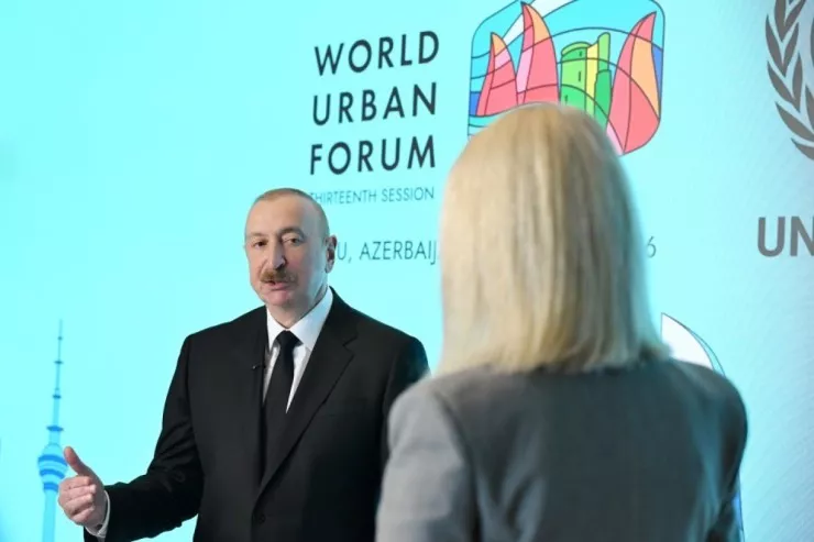 lham Əliyev: Boru kəmərləri vasitəsilə qaz tədarük etdiyimiz ölkələrin sayına görə dünyada birinci yerdəyik