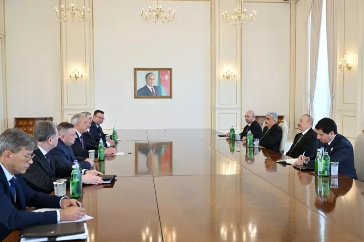 Prezident  Belarus parlamenti Nümayəndələr Palatasının sədrini qəbul edib