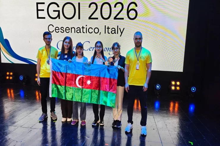 Azərbaycan məktəbliləri EGOI 2026-da iki medal qazanıblar