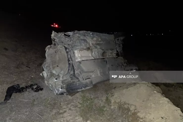 Naxçıvanda "Hyundai" aşdı, 6 nəfər  yaralandı - FOTO 