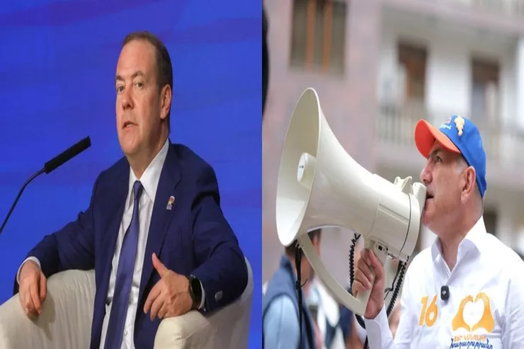 Paşinyanın seçki kampaniyası gülüş hədəfinə çevrildi - Medvedyevdən SƏRT TƏNQİD 