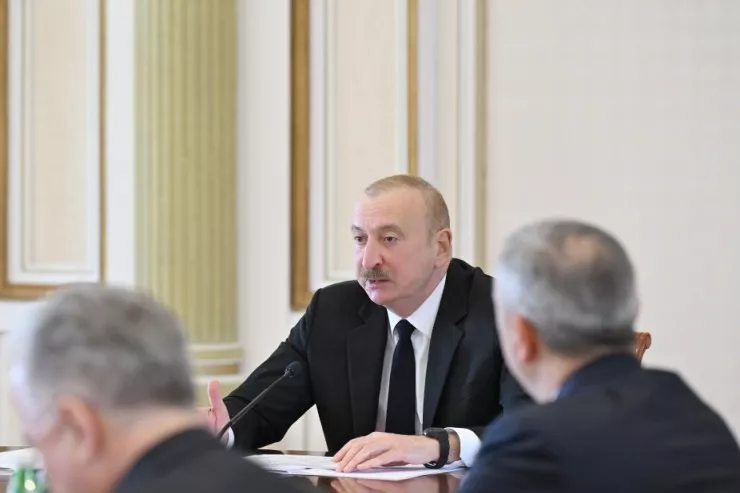 İlham Əliyev:  "Mayda Bakıda belə yağışın yağmasını xatırlamıram"