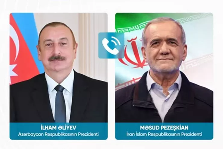 İlham Əliyev İran prezidenti ilə telefonla danışıb