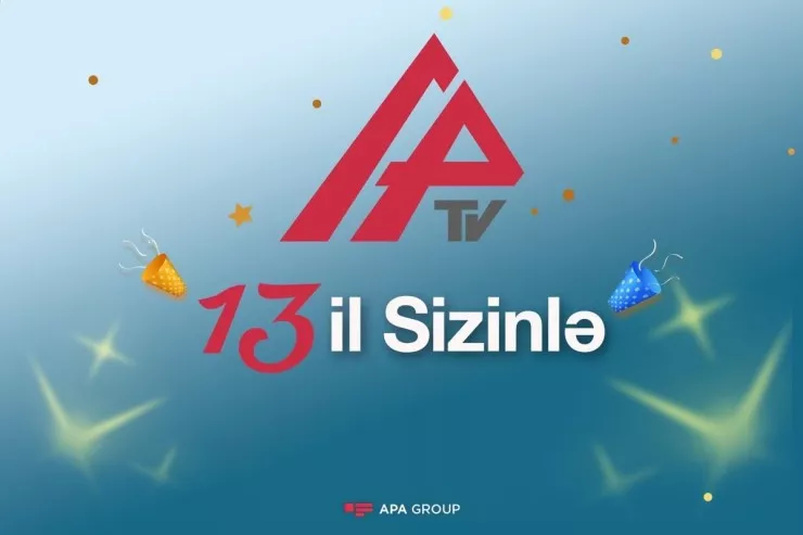 APA TV -nin 13 yaşı tamam olur