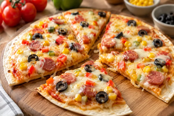 10 dəqiqəyə lavaş pizzası - RESEPT 