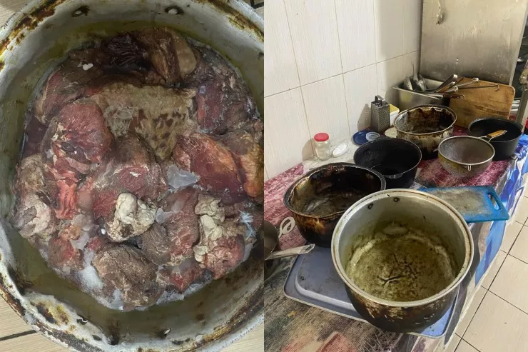 Məşhur şadlıq sarayındakı ət   yararsız çıxdı