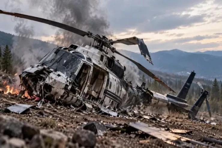 Tanınmış iş adamı və həyat yoldaşı  helikopter qəzasında   həlak oldu
