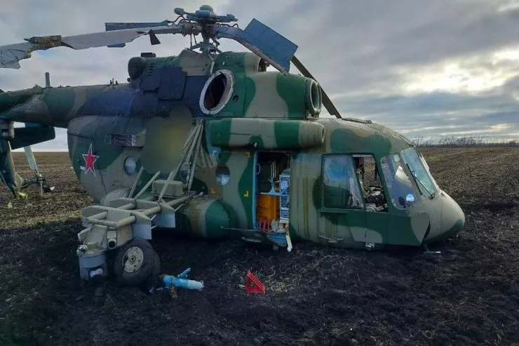Rusiyada hərbi helikopter qəzaya uğradı, üç nəfər öldü 