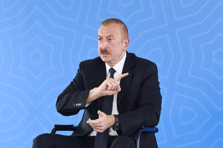 Gördülər ki, büdrəmişik, arxadan bıçaq vurdular - İlham Əliyev 