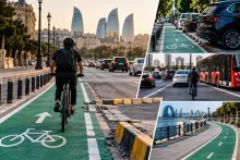 Velosiped zolağı var, davamı yoxdur: Bakının ƏN PROBLEMLİ  küçələri