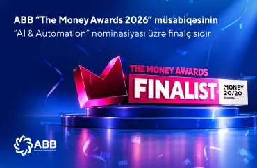 ABB-nin süni intellekt həlli Las Veqas-da keçiriləcək “Money20/20”-də finalçı kimi yarışacaq