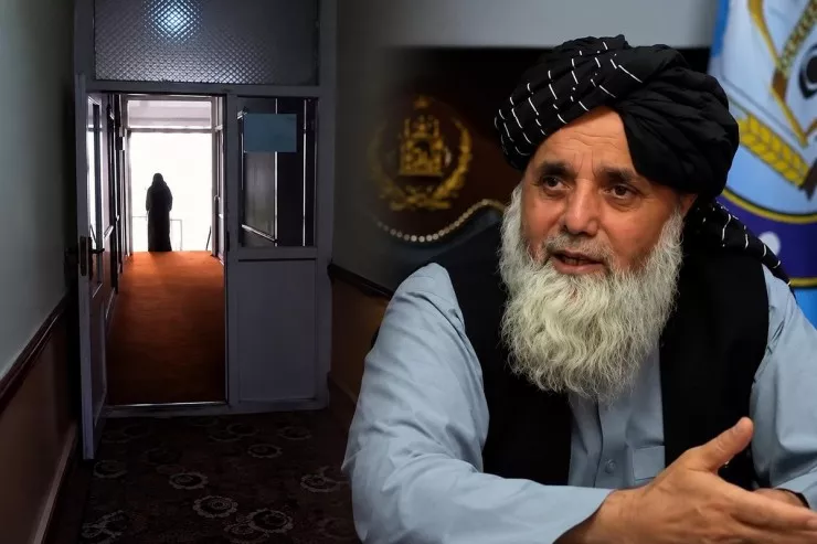 Taliban rəsmisindən qalmaqallı  AÇIQLAMA:   qadınların  beyni yoxdur,   axmaqdırlar