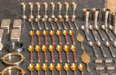 Azərbaycandan aparılan 9 kilo gümüş gömrükdə saxlanıldı