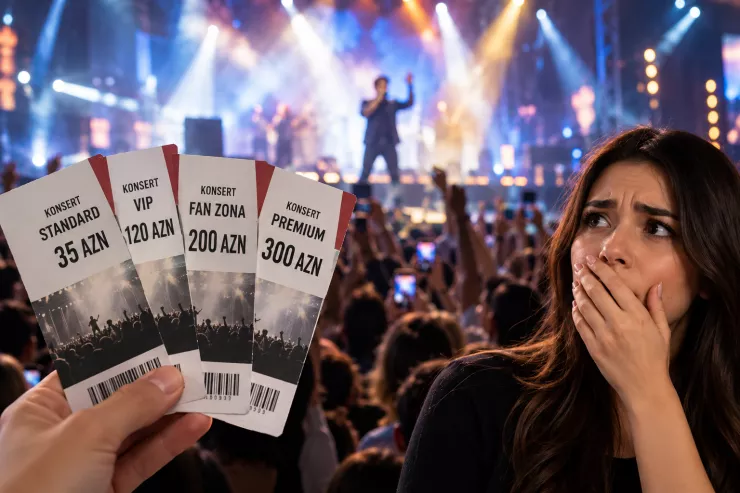 İki saata  300 manat   - Konsert qiymətləri niyə cib yandırır? 