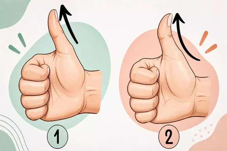 Baş  barmağınız   necə əyilir? Cavab şəxsiyyətinizi  ortaya qoyur