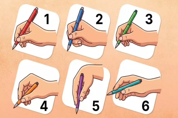 Qələmlə sadə  TEST:   onu necə tutmağınız gizlicə  nəyə həsəd apardığınızı   göstərə bilər