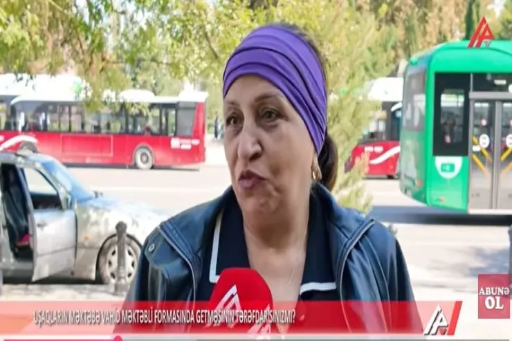 Sakinlər məktəblərdə vahid geyim formasının tətbiqini dəstəkləyirlər -VİDEO 