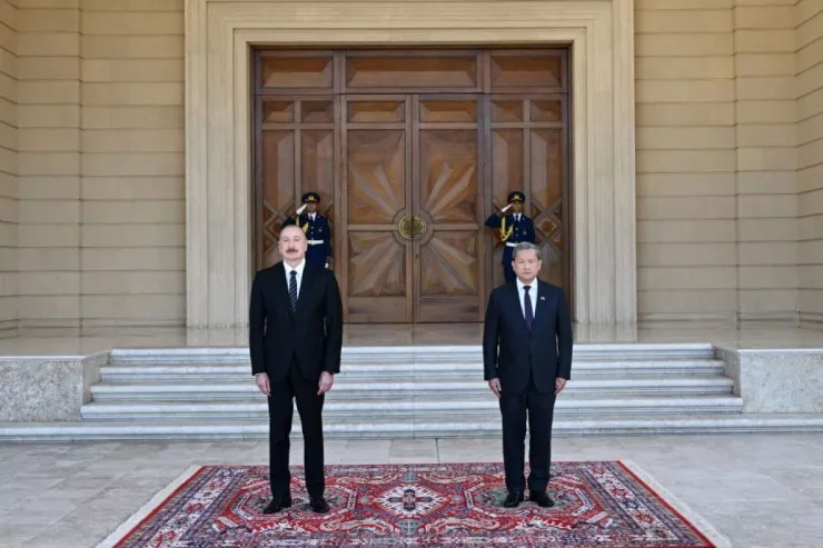 Kamboca Baş nazirinin Bakıda rəsmi qarşılanma mərasimi oldu - FOTO 