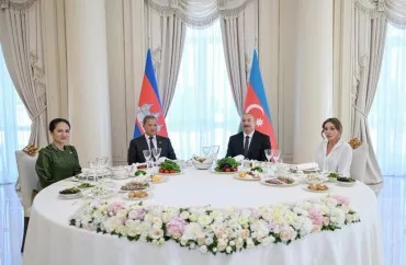 Prezidentin adından Kamboca Baş nazirinin şərəfinə rəsmi nahar verilib