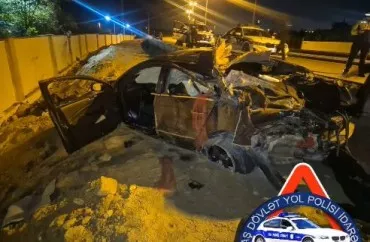 Bakıda sərxoş sürücü maşın aşırdı, ölənlər var - HADİSƏ ANI