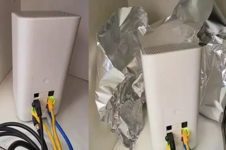 Folqa  Wi-Fi sürətini   artırır -  Maraqlı təcrübə  