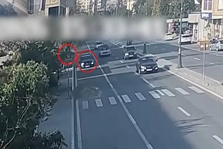 Bakıda baş verən dəhşətli qəzanın VİDEOSU 