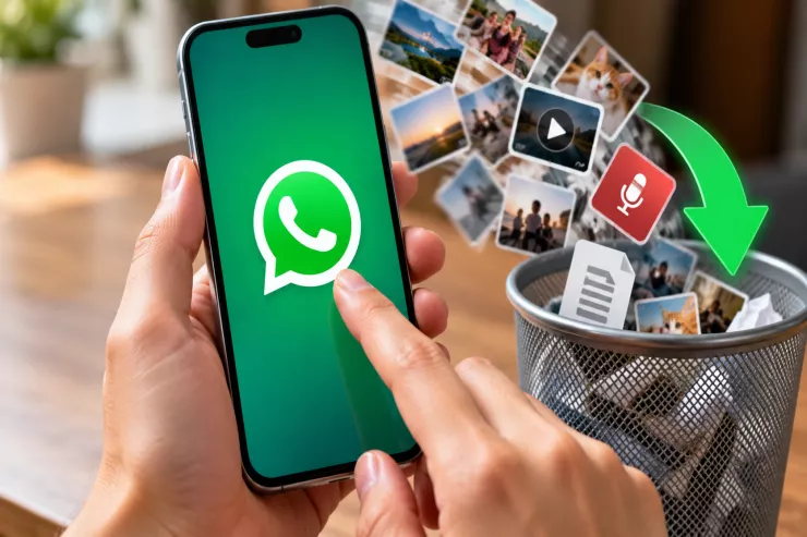 “WhatsApp” daim  bir ton zibil   saxlayır: Onu  necə təmizləmək   və  yer boşaltmaq   olar
