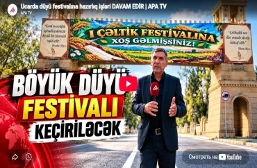 Ucarda düyü festivalına hazırlıq işləri davam edir -VİDEO