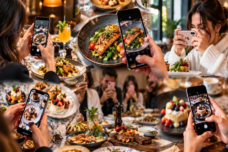 Restorana əsas foto çəkdirməyə  gedənlər - Yeməyi müştəri yeyir, yoxsa sosial şəbəkə?