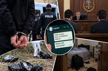 Otaq yoldaşını öldürüb parçaladı, adından mesaj yazıb, maaşını aldı - MƏHKƏMƏ