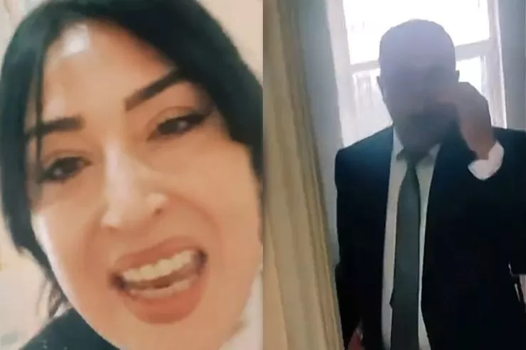 Direktorun otağında canlı yayım açan müəllim  işdən çıxarıldı - VİDEO 
