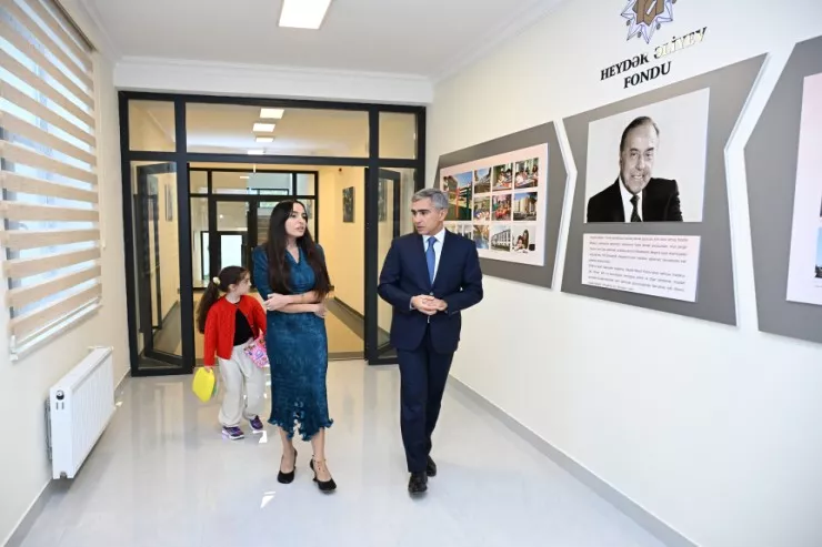 Şamaxı şəhərində Xınıslı körpələr evi-uşaq bağçasının  açılışı olub