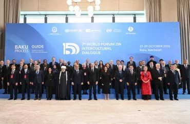 İlham Əliyev VII Ümumdünya Mədəniyyətlərarası Dialoq Forumunda çıxış etdi -VİDEO -YENİLƏNİB