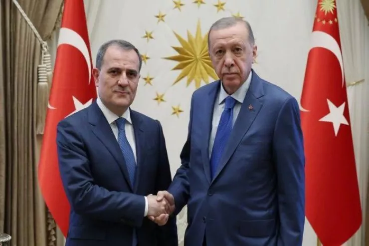 Ərdoğan Ceyhun Bayramovla görüşdü