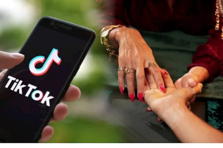 TikTok-da “cin” çıxaran falçını polis saxladı 
