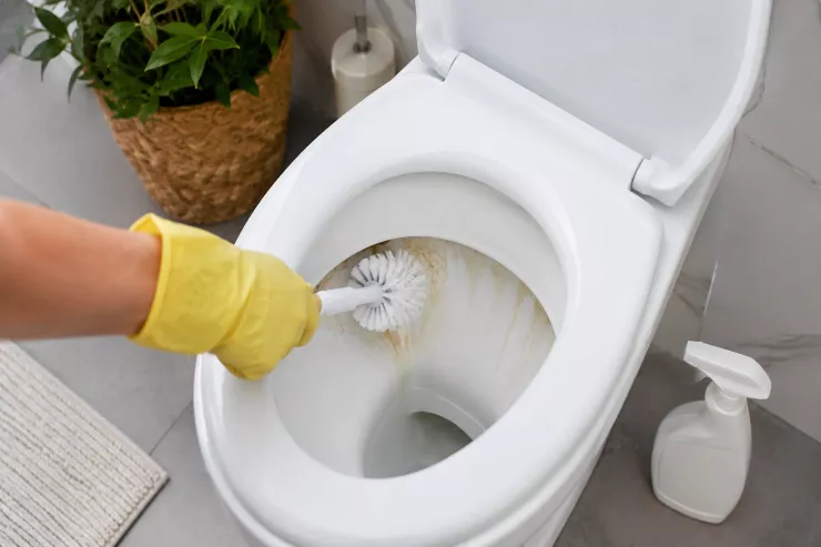 Unitazda sarı ləkələri  necə çıxarmaq olar?