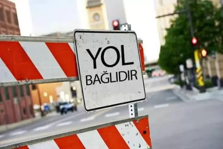 Bakıda bu yol tam BAĞLANIR:  sürücülərə XƏBƏRDARLIQ 