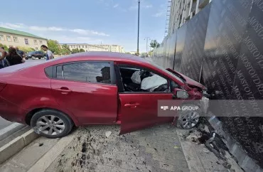 Naxçıvanda zəncirvari qəza-FOTO